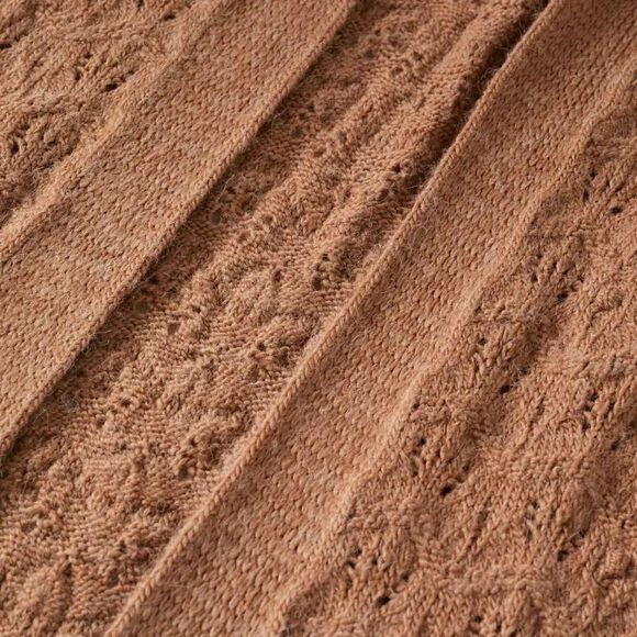 Mango Openwork Long Cardigan New - Picture 3 of 8